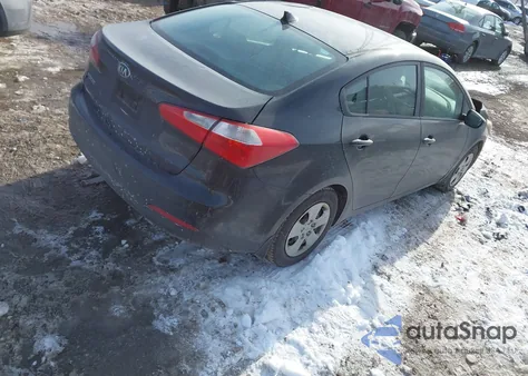 2016 Kia Forte Lx from USA, damaged, VIN KNAFK4A61G5524928